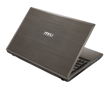 MSI оснащает ноутбуки GE620 и GR620 четырехъядерными ЦП Intel Core i7 второго поколения