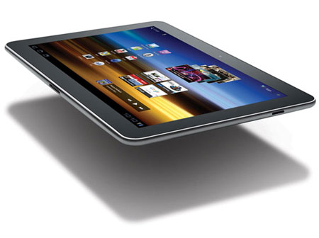 Планшет Samsung Galaxy Tab 10.1 будет поставляться с ОС Android 3.1