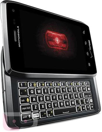 Смартфон Motorola Droid 4 получит клавиатуру QWERTY