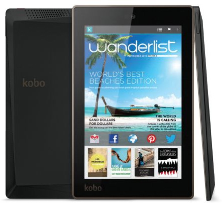 Kobo представила 7-дюймовые Android-планшеты Arc 7 и Arc 7HD