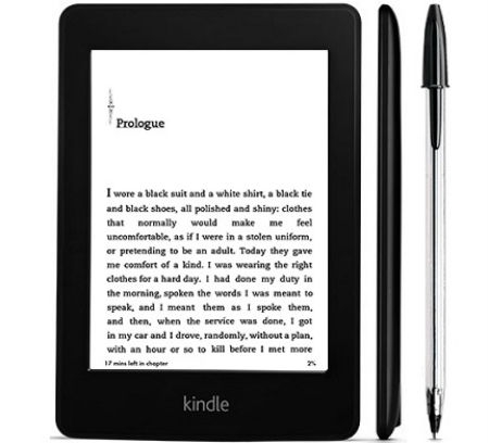Следующий е-ридер Amazon Kindle Paperwhite получит гибкий дисплей E-Ink Mobius?