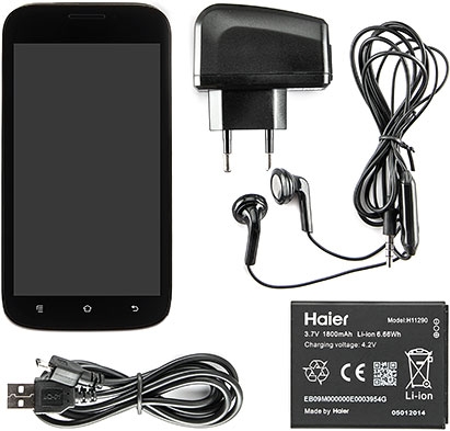 Бюджетный 5" смартфон Haier W757 с двумя SIM-картами